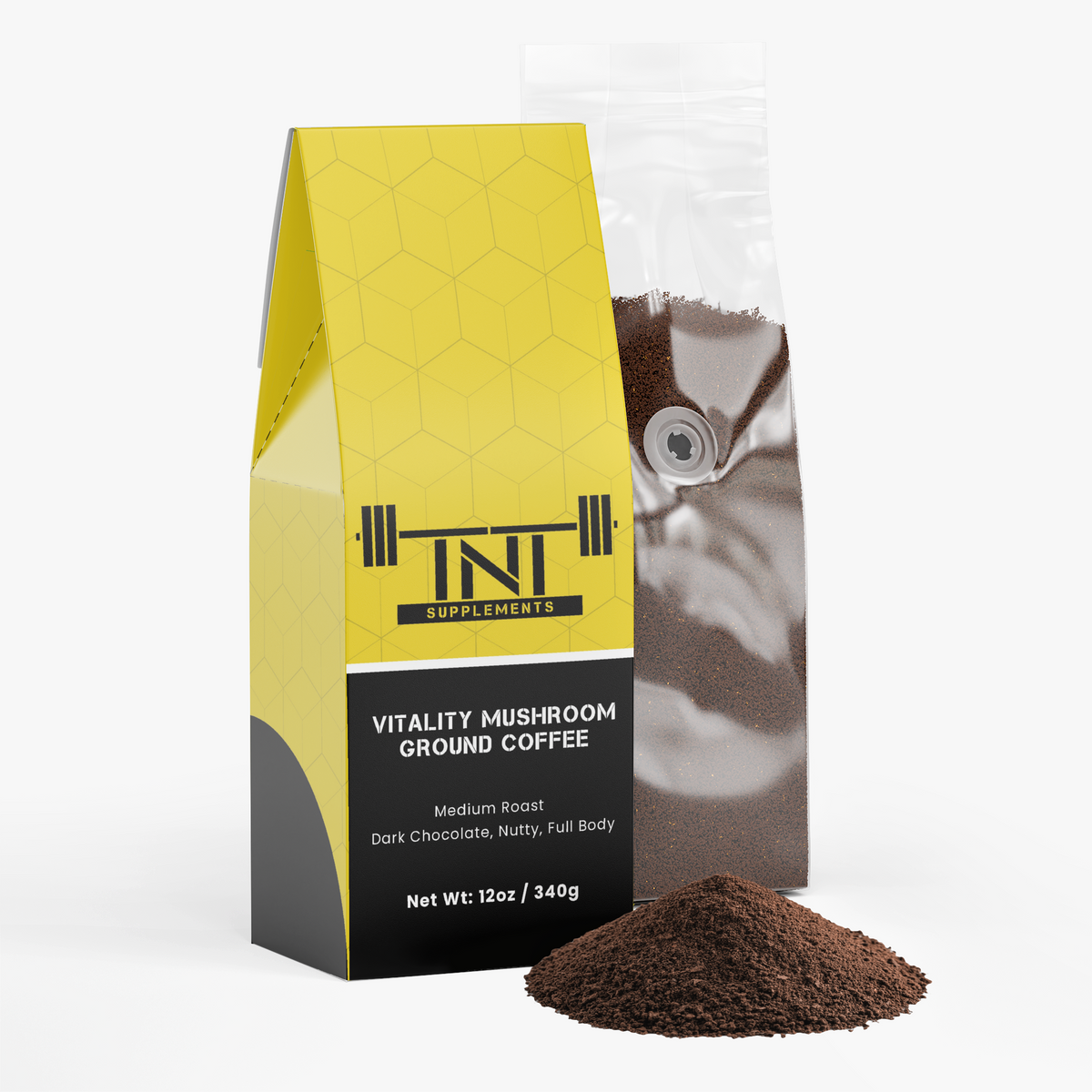 Vitality Mushroom Coffee (Medium Roast)